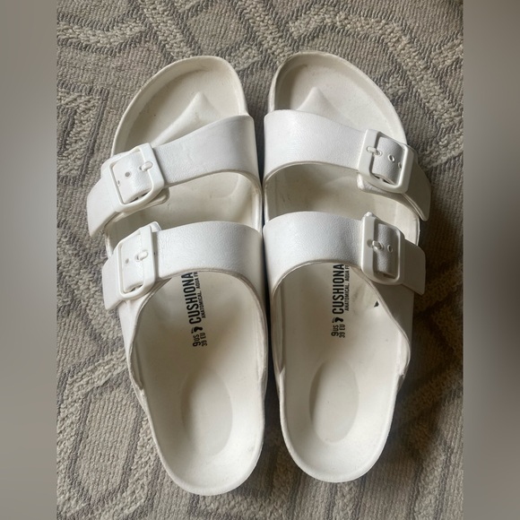 Cushionaire Shoes - Cushionaire White EVA Sandals